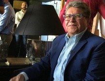 Monreal aseveró que está determinado a luchar por la postulación y quedarse en el partido. EL INFORMADOR/R. Rivas