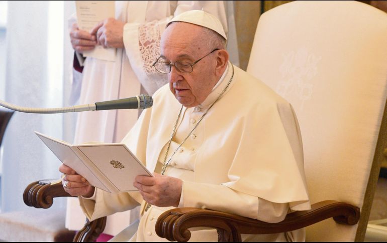 El Papa Francisco no ha condenado abiertamente la invasión de Rusia a Ucrania; mantiene su posición neutral. EFE/Medios del Vaticano