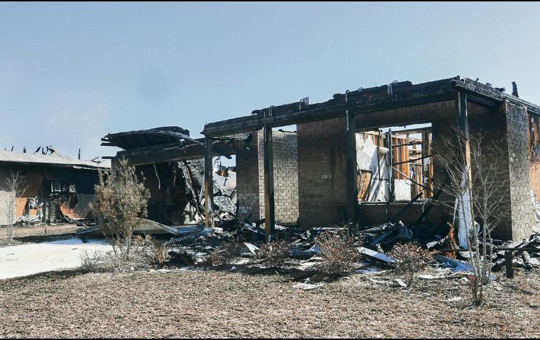 Daños. Hasta el momento los incendios en Florida no han registrado víctimas mortales. AP