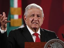 Durante la mañanera de este lunes, AMLO indicó que el país no debe dejar de moralizarse para que no ocurran hechos como el del sábado pasado en el estadio La Corregidora de Querétaro. EFE / J. Méndez
