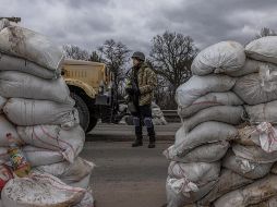 Para que Cristina y su hija puedan ser enviadas a México, deben salir de Ucrania, pero para hacerlo es necesario pasar por una zona que está siendo bombardeada por las fuerzas rusas. EFE/ R. PILIPEY