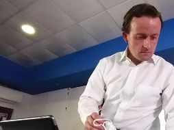 Aprobaron convocar al Presidente de La Liga MX, Mikel Arriola para aclarar los hechos ocurridos el pasado sábado.EFE / ARCHIVO
