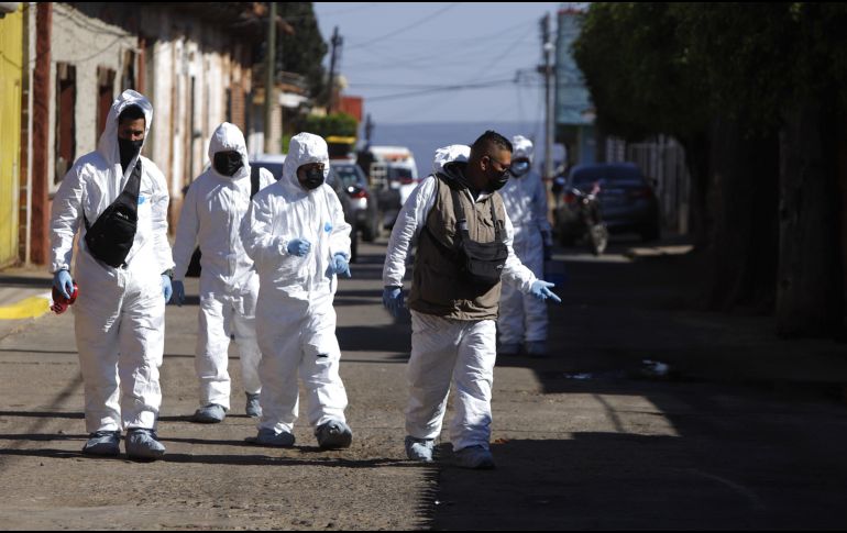 En la zona permanece personal de fuerzas estatales y federales. EFE/I. Villanueva