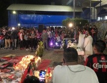 Las oraciones fueron dirigidas primordialmente para quienes aún se encuentran hospitalizados y luchando por su vida en la capital queretana. ESPECIAL