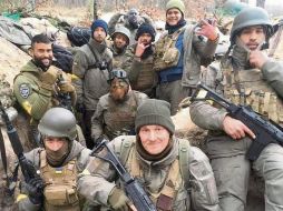 Se suman los primeros voluntarios internacionales que proceden de EU, Reino Unido, Suecia, Lituania, México e India. ESPECIAL/Fuerzas Terrestres de Ucrania