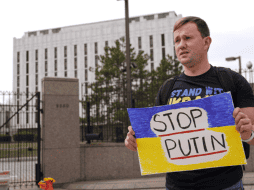 Sin manifestaciones. Múltiples ciudadanos rusos fueron arrestados por manifestarse contra la guerra ante Ucrania. AP