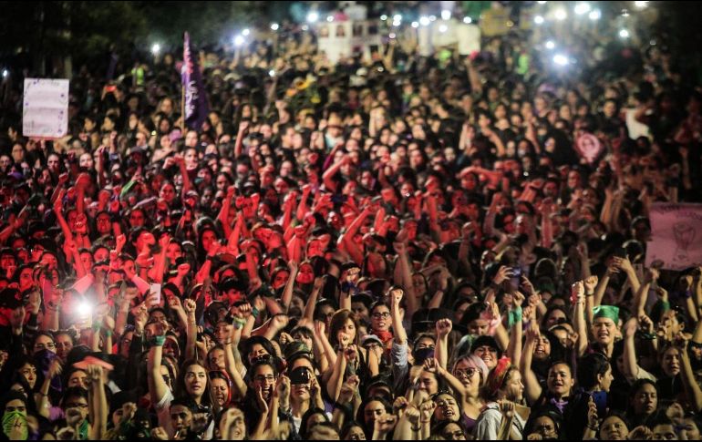 Hoy martes 8 de marzo se conmemora el Día Internacional de la Mujer, por lo que se prevén varias manifestaciones en Guadalajara. EL INFORMADOR / ARCHIVO