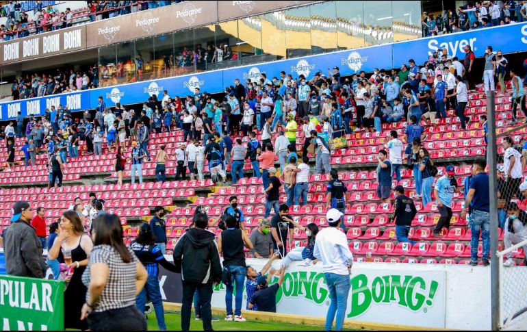 Para el equipo de Querétaro, se castigará por omisiones considerables por parte de la empresa de seguridad privada, policía y el club. IMAGO7