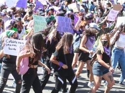 La marcha por el 8M Día Internacional de la Mujer saldrá desde el Parque Revolución, en Guadalajara.  EL INFROMADOR/ R. BOBADILLA