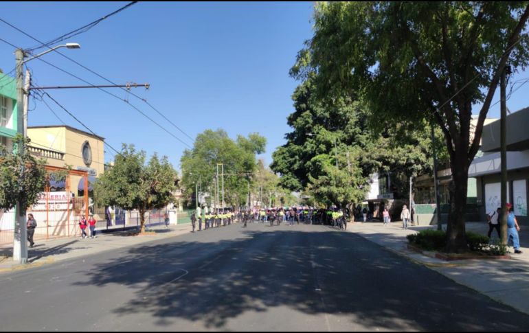 Avenida Juárez: Distintas vialidades se encuentran con cierres en Guadalajara por las marchas del Día de la Mujer. EL INFORMADOR