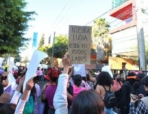 La marcha separatista partió del Parque Revolución hacia las instalaciones de la Secretaría de Igualdad Sustantiva EL INFORMADOR/ A. CAMACHO.