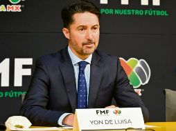 Yon de Luisa. El presidente de la Federación Mexicana de Futbol interrumpió una gira de trabajo en Europa para atender el desafortunado suceso en Querétaro. @FMF
