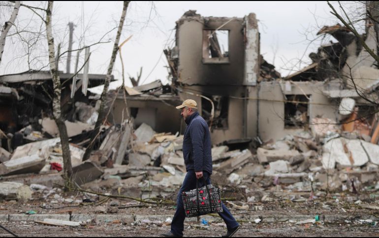 Las ciudades se quedan desoladas: se espera con temor que Rusia concentre sus ataques en las metrópolis más importantes de Ucrania. EFE/ARCHIVO