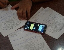 La aplicación de Telegram se ha destacado por su información inmediata, pero difícil de comprobrar. AFP/ARCHIVO