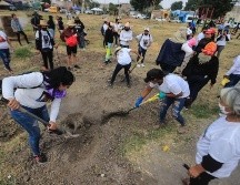 La brigada de madres buscadoras labora en Jalisco desde el pasado 21 de febrero con la finalidad de encontrar desaparecidos. ESPECIAL