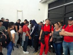 Los migrantes fueron resguardados y se encuentran en buen estado de salud; durante el operativo no hubo detenidos. TWITTER / @FISCALIA_GobOax