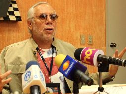 El productor Luis de Llano en presentación de una de sus producciones. SUN/ARCHIVO