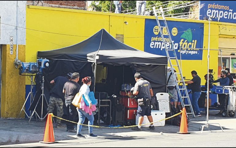 Locación. La cineasta tapatía Kenya Márquez filma en el Oriente de Guadalajara la cinta “Nada que ver”. El Informador/ R. Solís