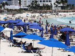 Para este 2022, la Secretaría de Turismo estima la llegada de más de 40 millones de turistas internacionales. EFE / ARCHIVO