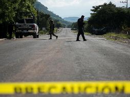 El hecho de violencia en Michoacán volvió a encender la alerta entre las autoridades y el pánico prolongado en los habitantes. EFE / ARCHIVO