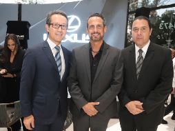 Takaaki Kuga, Francisco Guerra y Sergio García. GENTE BIEN JALISCO/CLAUDIO JIMENO