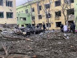 Mariupol está asediada desde hace diez días por las tropas rusas. AP