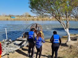 Autoridades continúan realizando operativos en la zona, pues una mujer está desaparecida. TWITTER/@INAMI_mx