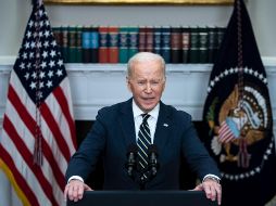 El presidente Biden se refirió a los productos cuya importación ha sido prohibida como 