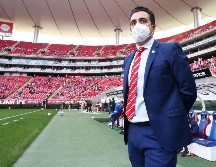 Leaño hizo su debut como timonel rojiblanco contra las Águilas, en aquella ocasión llegó como técnico interino tras el despido de Víctor Manuel Vucetich en el Rebaño. IMAGO7