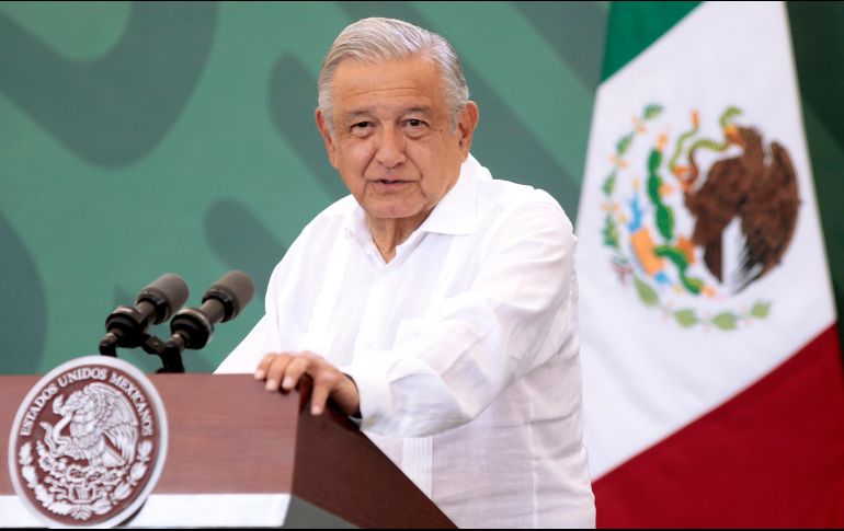 El Presidente arremetió contra las críticas del Parlamento Europeo por los comunicadores asesinados en el país. EFE/Presidencia de México