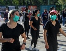 Los asistentes participaron en pláticas y talleres de nutrición; asimismo, les impartieron clases de aeróbics y zumba. ESPECIAL/IMSS Jalisco