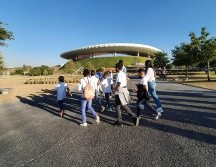 También al Estadio Akron han acudido niños de la Fundación Jorge Vergara. EL INFORMADOR/A. Navarro