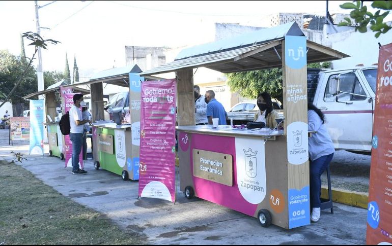 Para conocer cuáles son las colonias que la caravana de Gobierno Rodante visitará en los próximos días puedes consultar las redes sociales oficiales del Ayuntamiento de Zapopan. ESPECIAL /