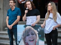 Alonso, Gonzalo y Ana Paula Castillo Cuevas esperan la resolución de la SCJN respecto a su madre, Alejandra Cuevas, porlas acusaciones de Gertz Manero. SUN/B. Fregoso