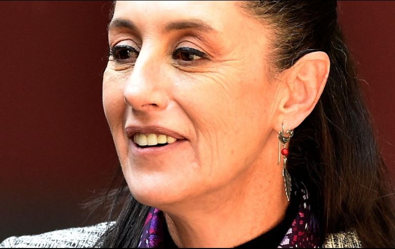 La jefa de Gobierno, Claudia Sheinbaum aseguró que el caso de Sandra Cuevas está en las manos del Poder Judicial. AFP/C. Ruiz