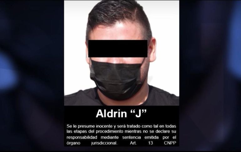 Aldrin Jarquín alias “El Chaparrito” fue detenido el domingo en Zapopan, jalisco. ESPECIAL