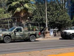 Esta tarde se registró un operativo de seguridad en Puerta de Hierro, en Zapopan. ESPECIAL