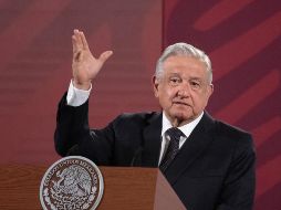 El Presidente López Obrador aseguró que su escudo protector ante sus opositores es su autoridad moral. EFE/Isaac Esquivel