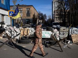 El plan de 15 puntos prevé que Ucrania mantenga sus fuerzas armadas, pero permanezca al margen de alianzas militares con otros países. AFP / F. Sena