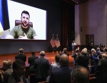 El mandatario ucraniano solicitó a Washington una mayor ayuda militar contra la invasión rusa. EPA /