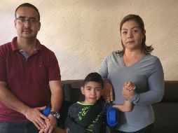 Paul Figueroa tenía tres años cuando sufrió una negligencia médica en el hospital 20 de noviembre del ISSSTE. ESPECIAL