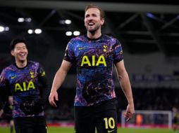 El gol de Kane en este día también sirvió para sellar la victoria de 0-2 de los Spurs sobre el Brighton. AP/M. Dunham