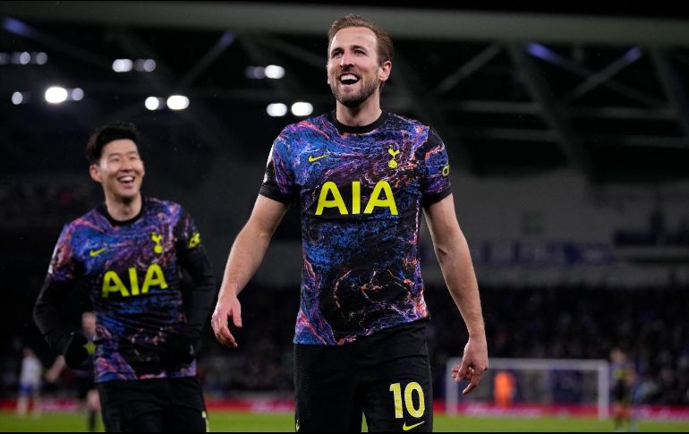 El gol de Kane en este día también sirvió para sellar la victoria de 0-2 de los Spurs sobre el Brighton. AP/M. Dunham