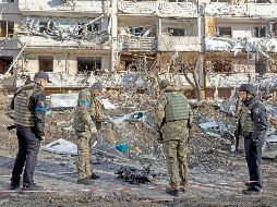 Los bombardeos sobre las principales ciudades y puntos estratégicos siguen en Ucrania. AFP/F. Senna