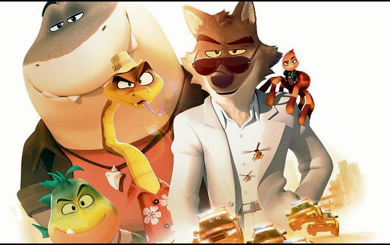 Historia. Esta comedia policíaca animada rinde homenaje a las grandes películas del director Quentin Tarantino. Cortesía/ DreamWorks