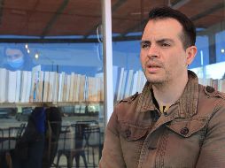 Conflicto. Javier junto con su familia (Lesia, su esposa, y su hijo Olexander), forman parte de los 2.8 millones de refugiados que ha dejado la guerra. EFE