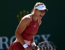 Paula Badosa sigue en estado de gracia en el torneo del desierto californiano. AFP/C. BRUNSKILL