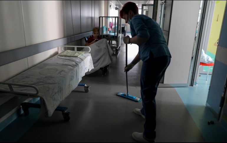 Los hospitales han sido blanco de bombardeos rusos, acción criticada por la comunidad internacional. EFE/M. Lopes