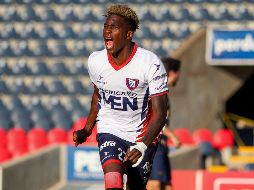 Juan Angulo. El atacante colombiano acumula cinco goles en el torneo. IMAGO7/F. Meza