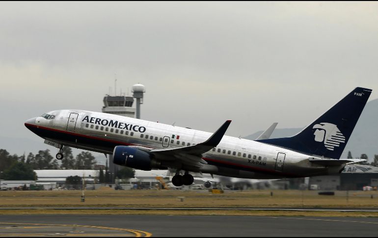 Aeroméxico se había declarado en bancarrota a mediados de 2020. EFE/J. Méndez